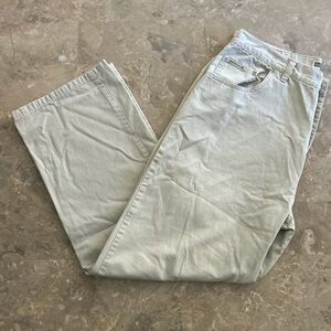 Vintage 2000s Quiksilver Light Wash Pants 34x28 Straight Leg